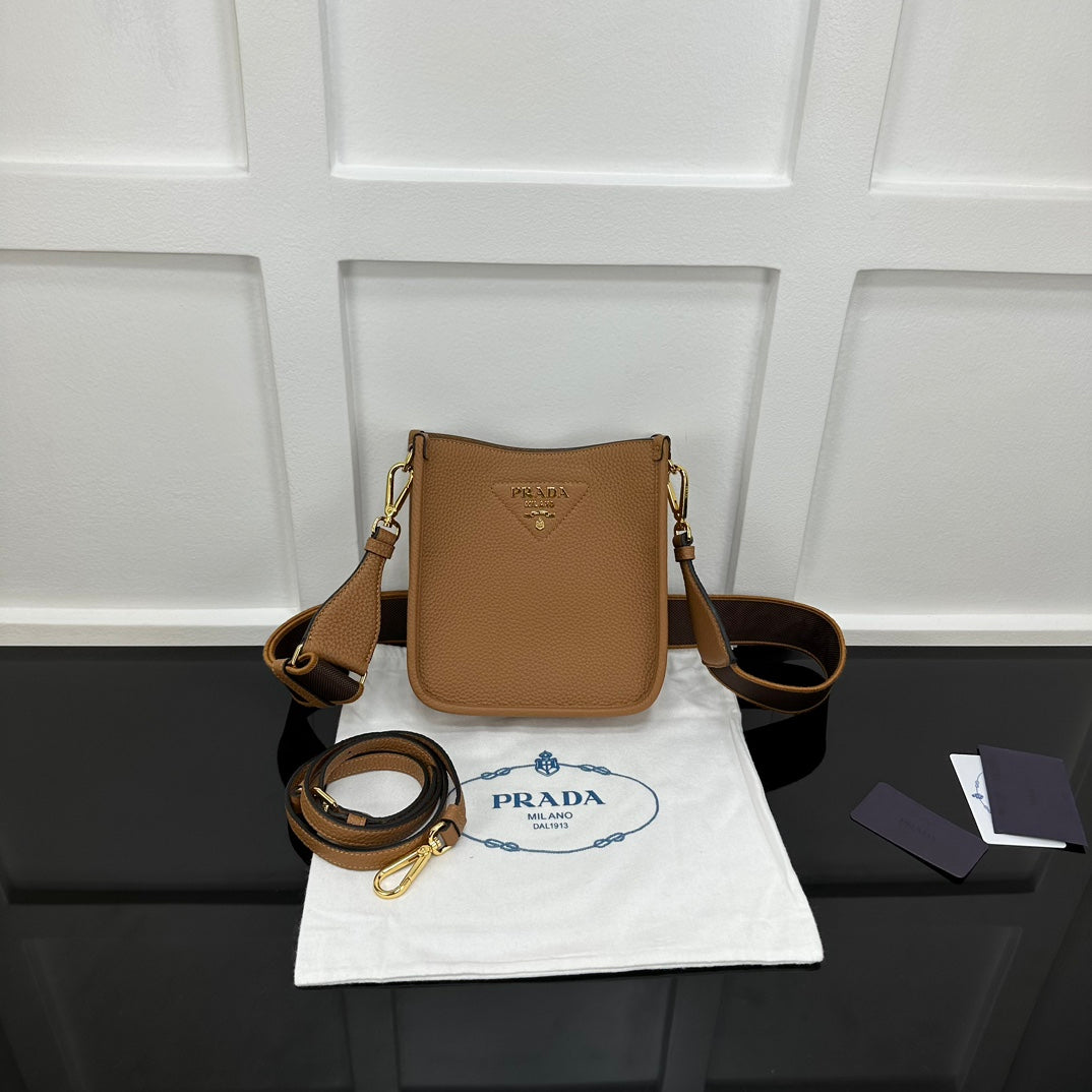 Prada 2026 Mini Shoulder Bag 20cm Calfskin