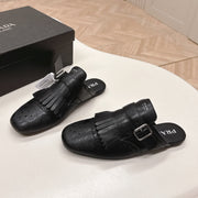PRA 26S Mule Black Calfskin 600593
