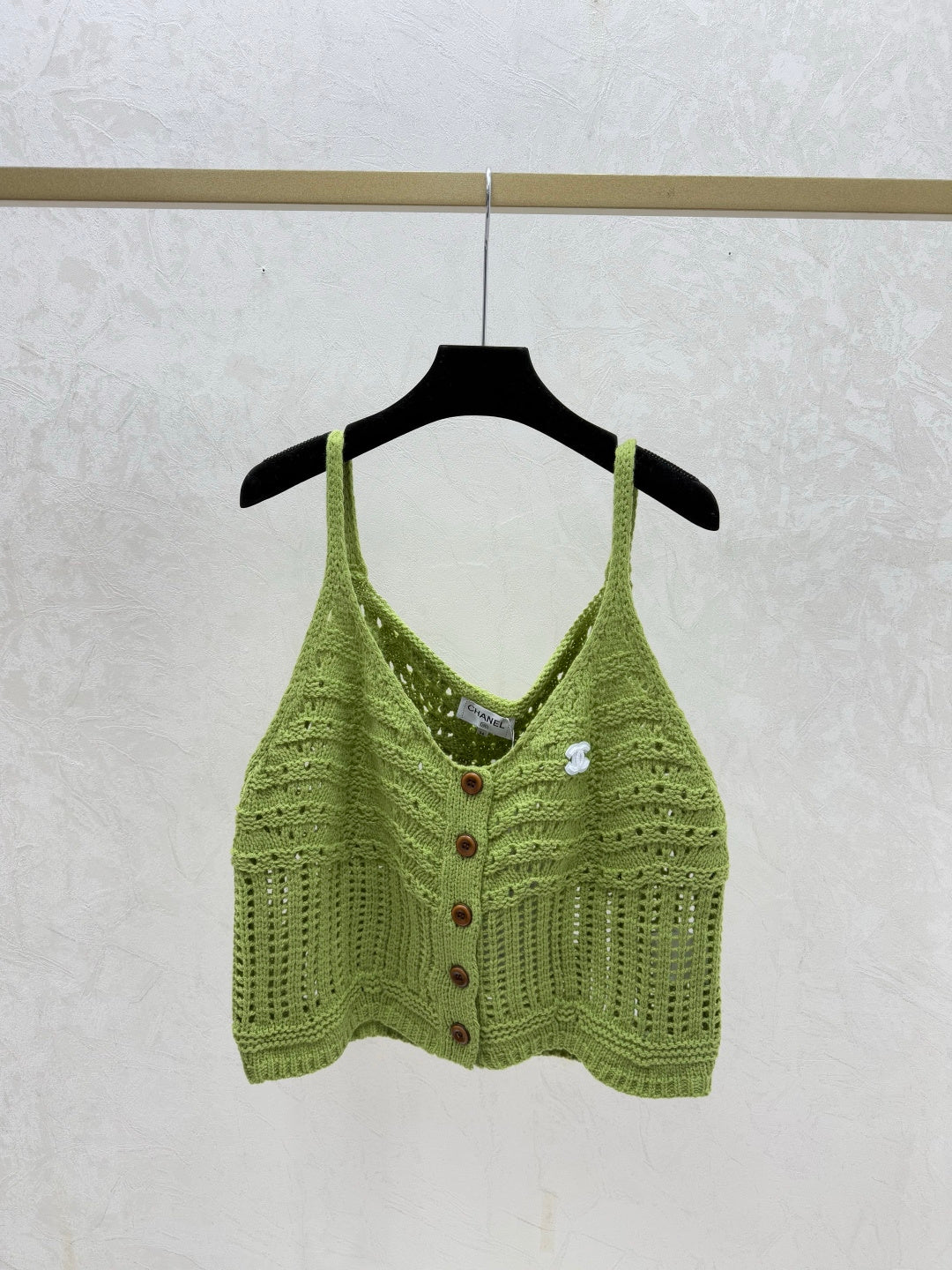 Chanel 2026 Hollow Camisole Wool Nylon