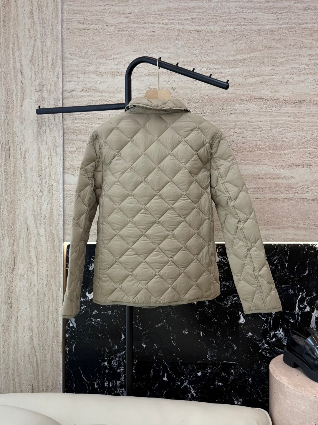 Burberry 25 Jacket Apricot Nylon Cotton