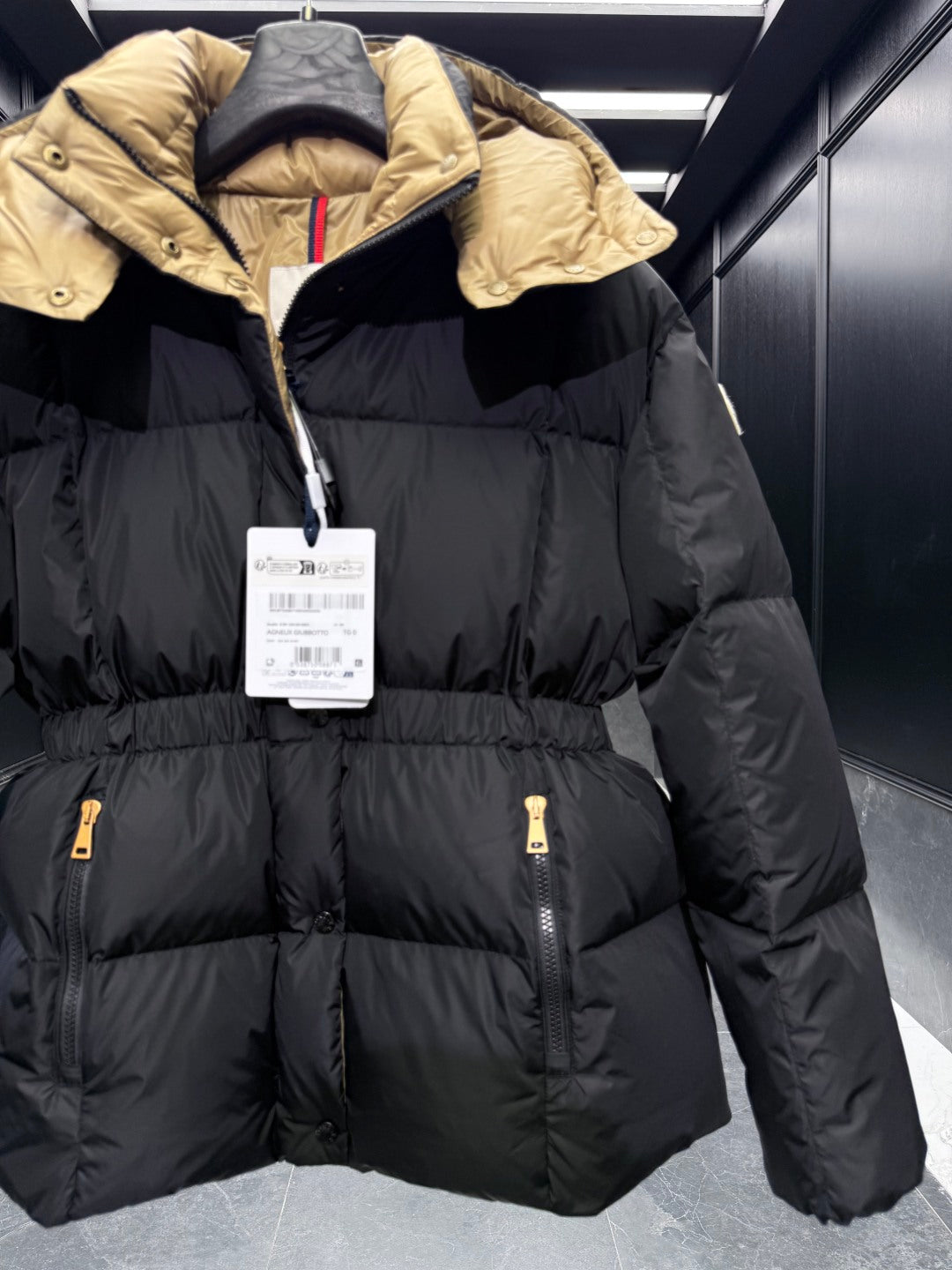 MC 25 Down Jacket Black Polyester 0018