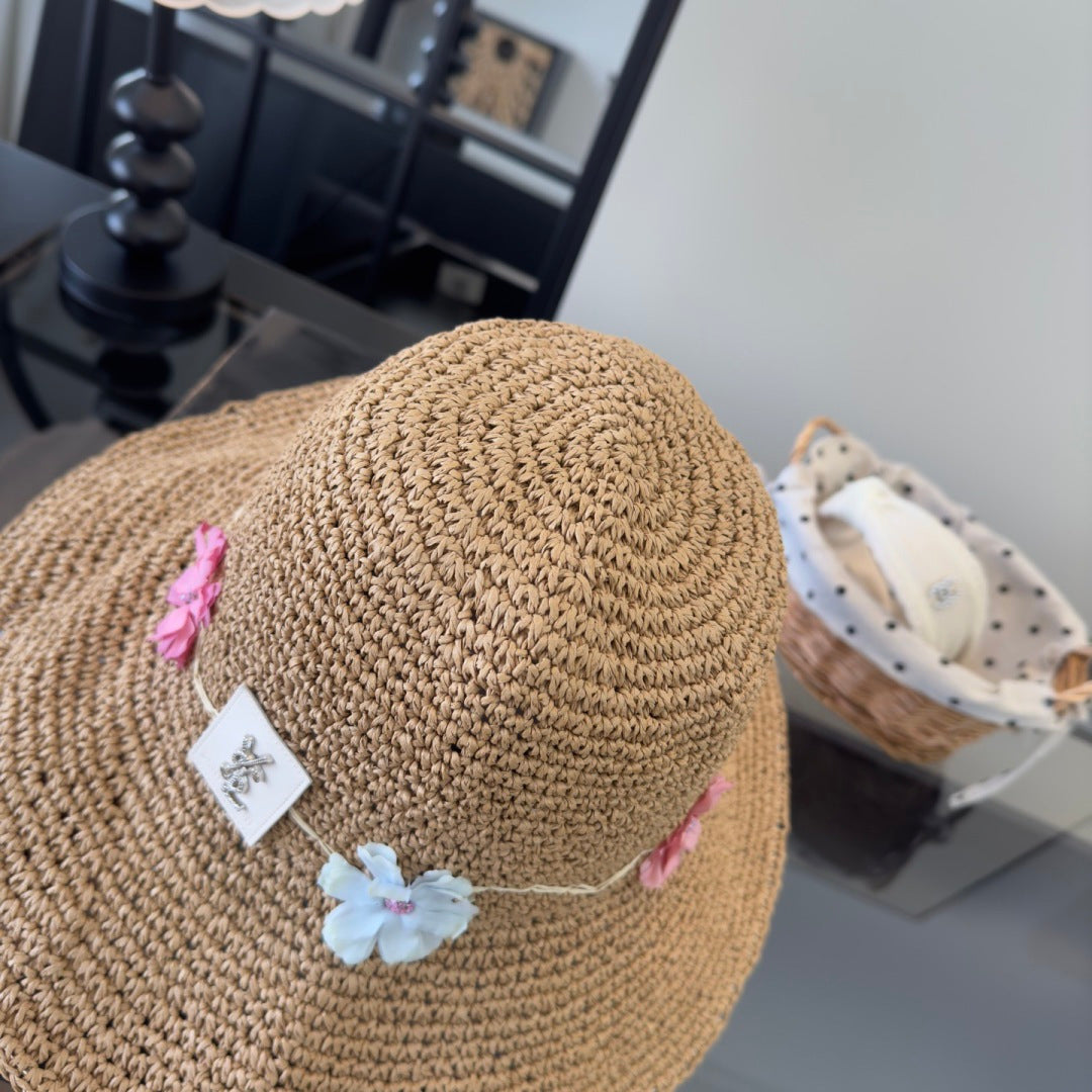 Saint Laurent Straw Hat 196098