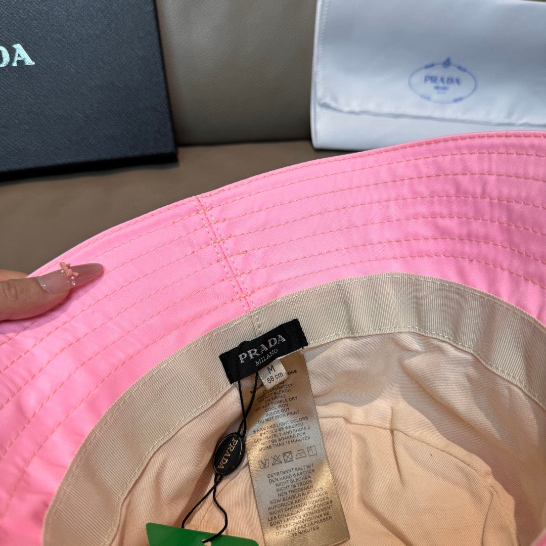 Prada Bucket Hat Cotton 343765