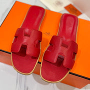HM Oran Sandal Red Goatskin 294860