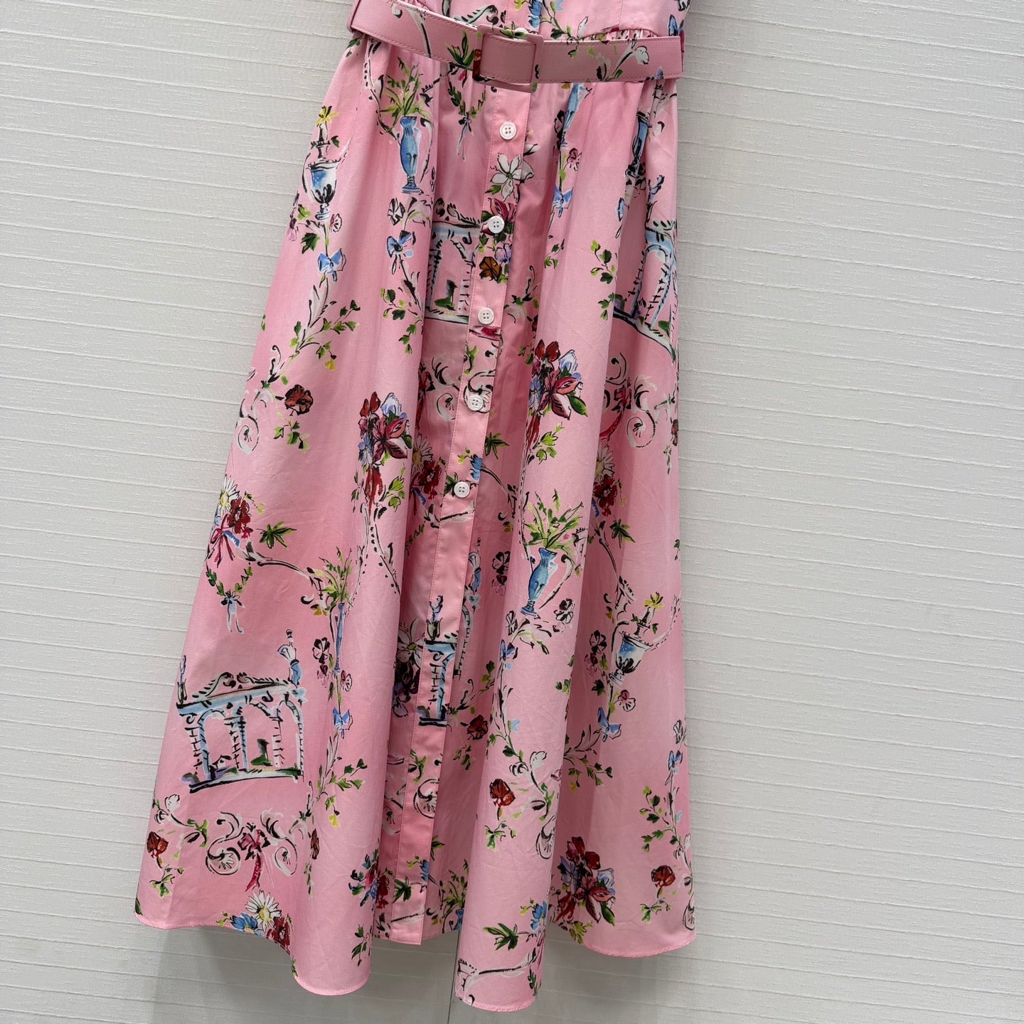 Dior 2026 Print Slip Dress Cotton 401997