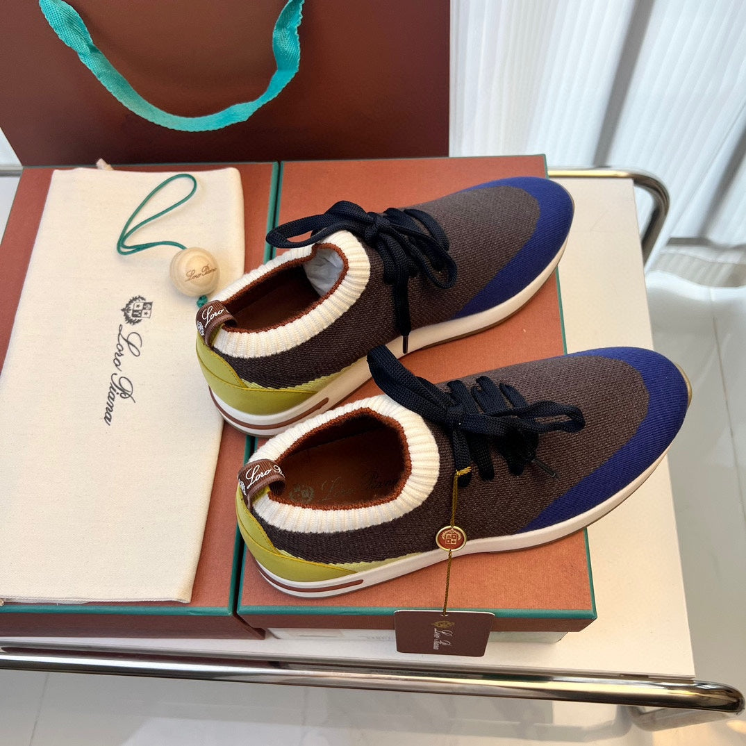 LP 360 LP FLEXY WALK SNEAKER NAVY AND GRAY CASHMERE