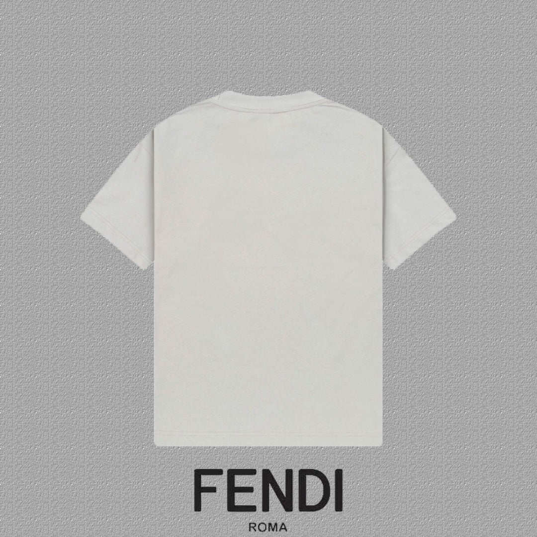 Fendi 2026 Men's Short-Sleeve T-Shirt Cotton 806084