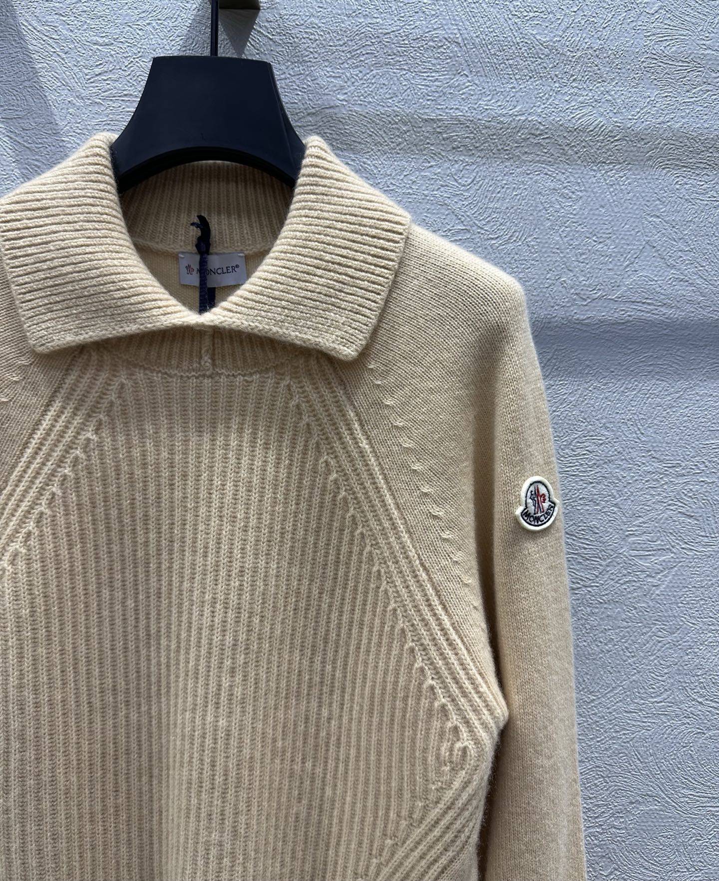 MC 2025 Turtleneck Sweater Beige Cashmere