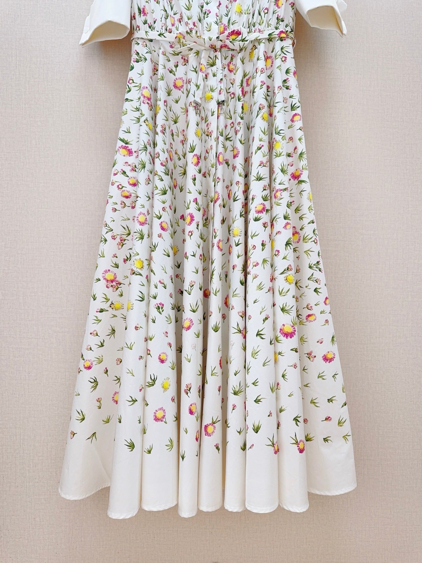 Dior 2026 Printed  Dress Cotton Poplin 571250