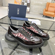 CD COMBAT DERBY SHOE WINE POLISHED CALFSKIN