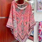 SCARF 140 CM COLORFUL 390957