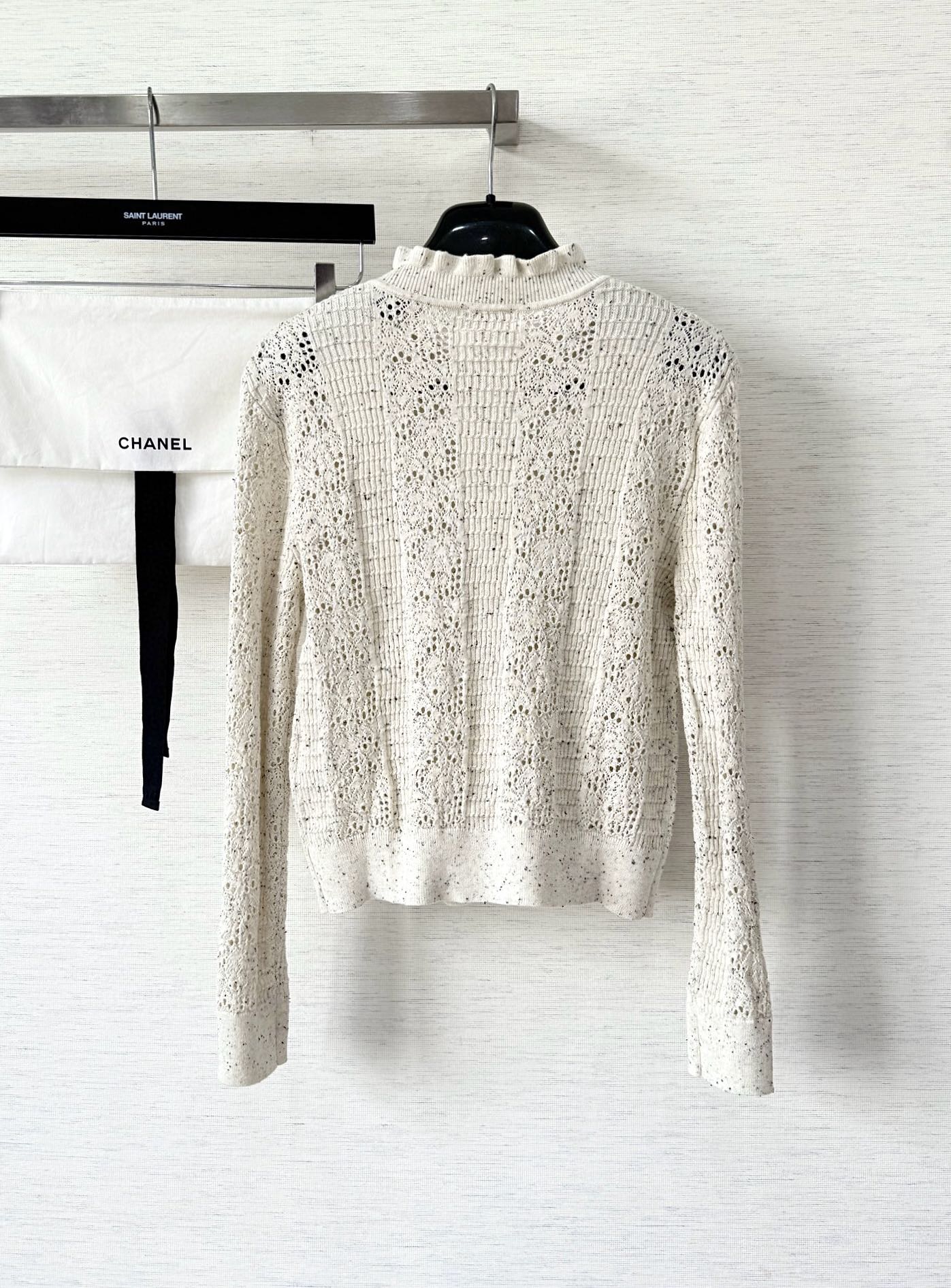 CC 25 Cardigan Beige Wool