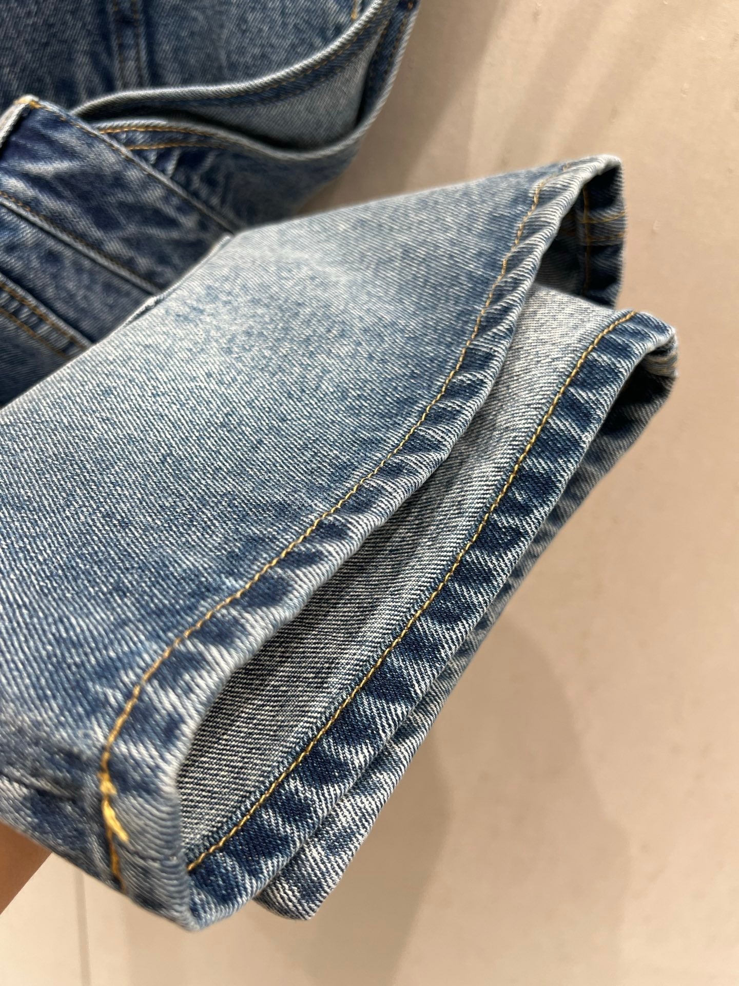 Prada 25 Denim Overall Dress Blue Cotton 215746