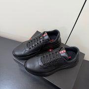 PRA 26S Casual Sneakers Black Leather 618916
