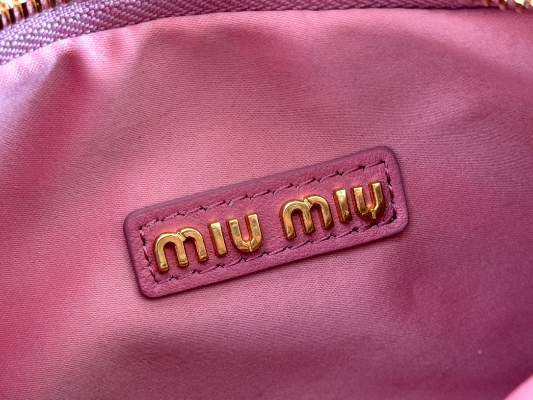WANDER MATELASSÃ‰ HANDBAG 23 IN CONTESSA PINK LAMBSKIN