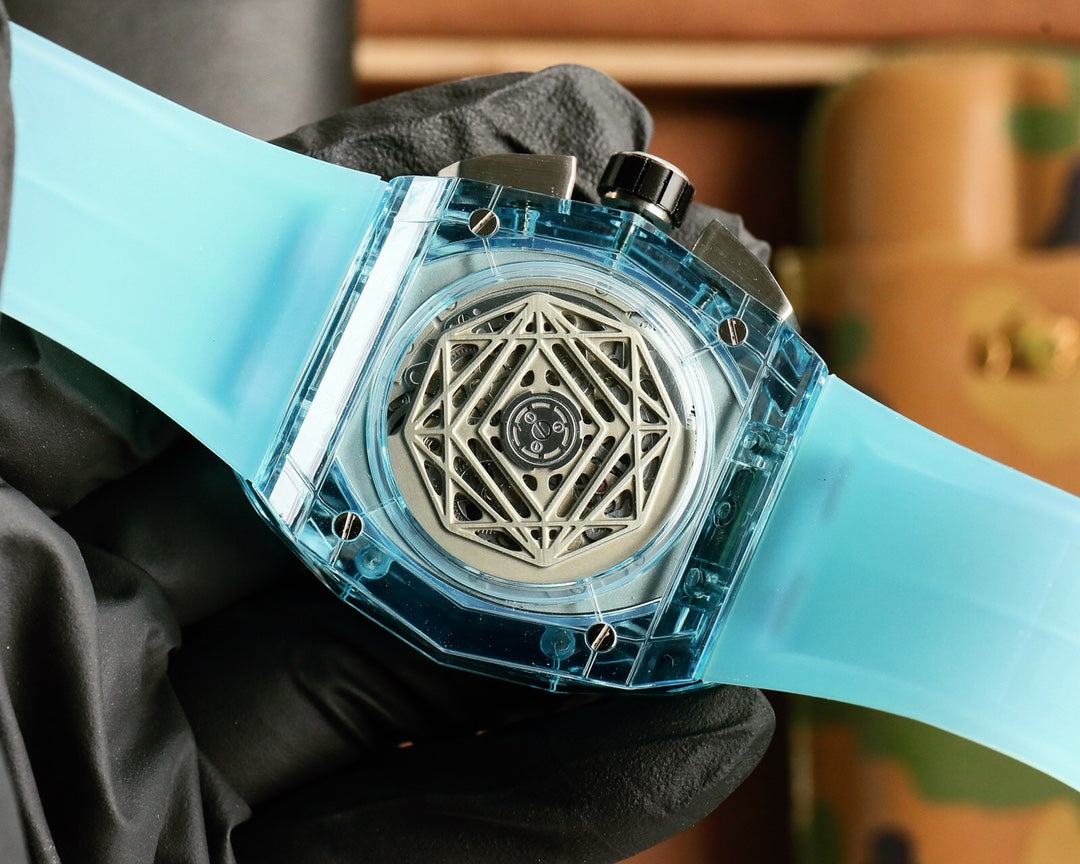 Hublot Big Bang Sang Bleu Blue Ceramic 42MM Watch
