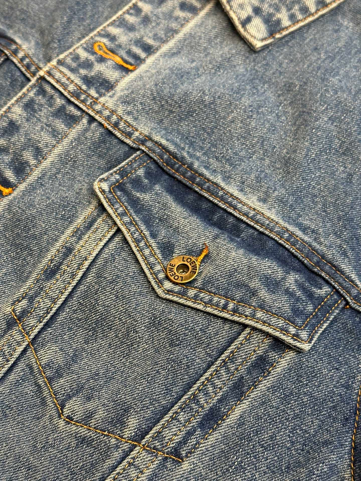 Loewe 25 Jacket Blue Denim 281409