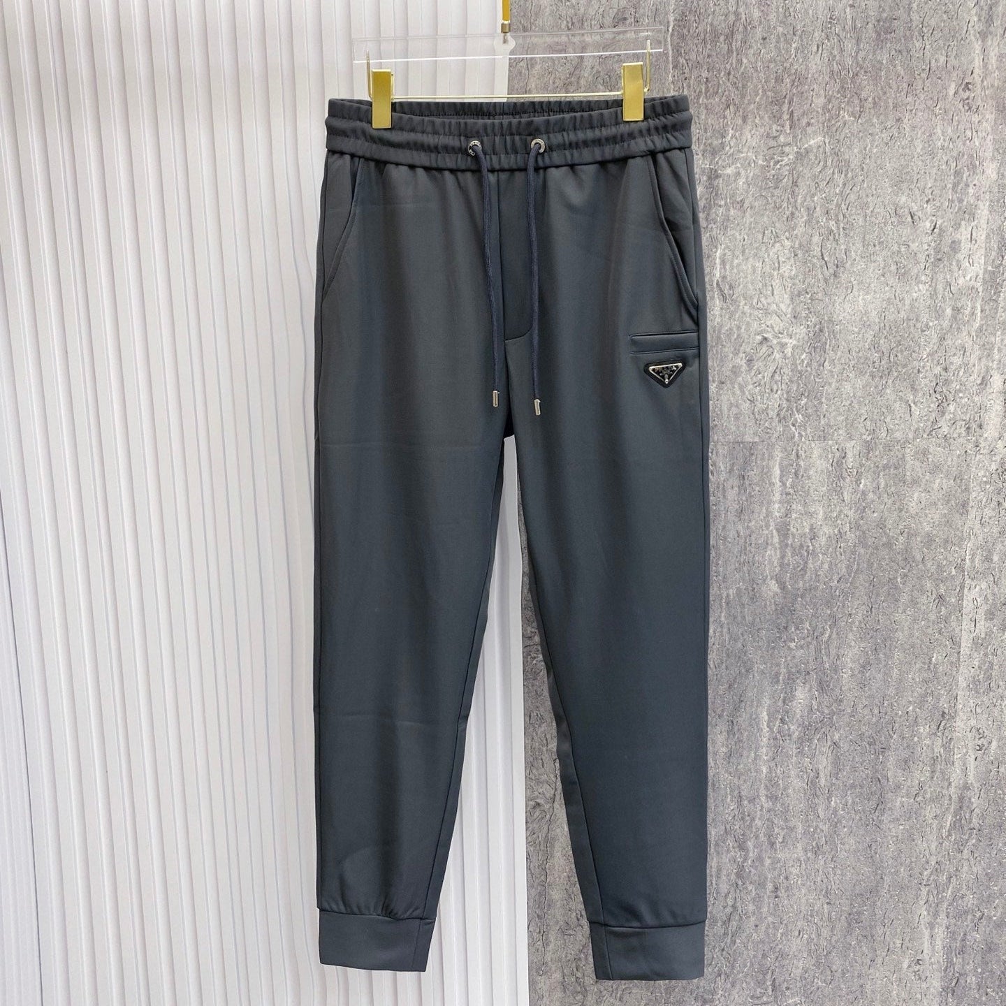 PRA 2026 Men's Casual Pants Dark Gray Fabric 842903