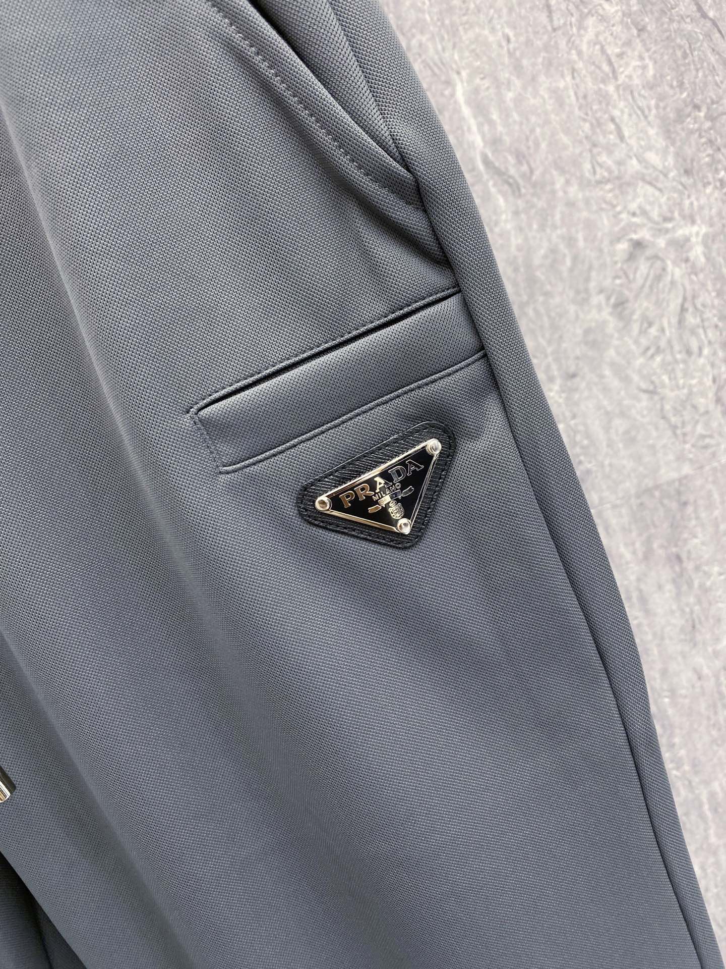 PRA 2026 Men's Casual Pants Dark Gray Fabric 842903