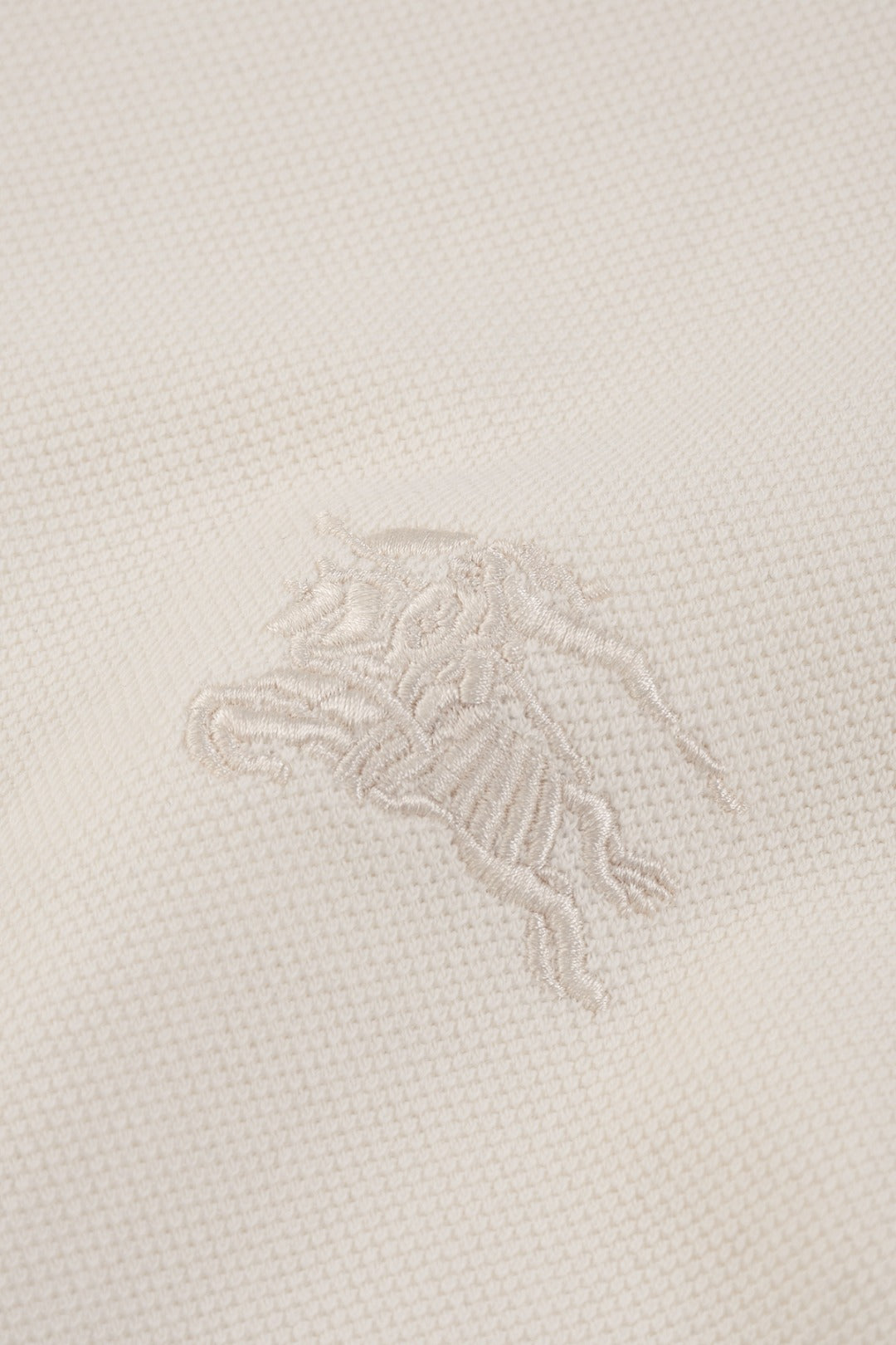 Burberry 25 Polo T- Shirt White Cotton 232685