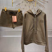 Miumiu 2026 Set Brown Cotton