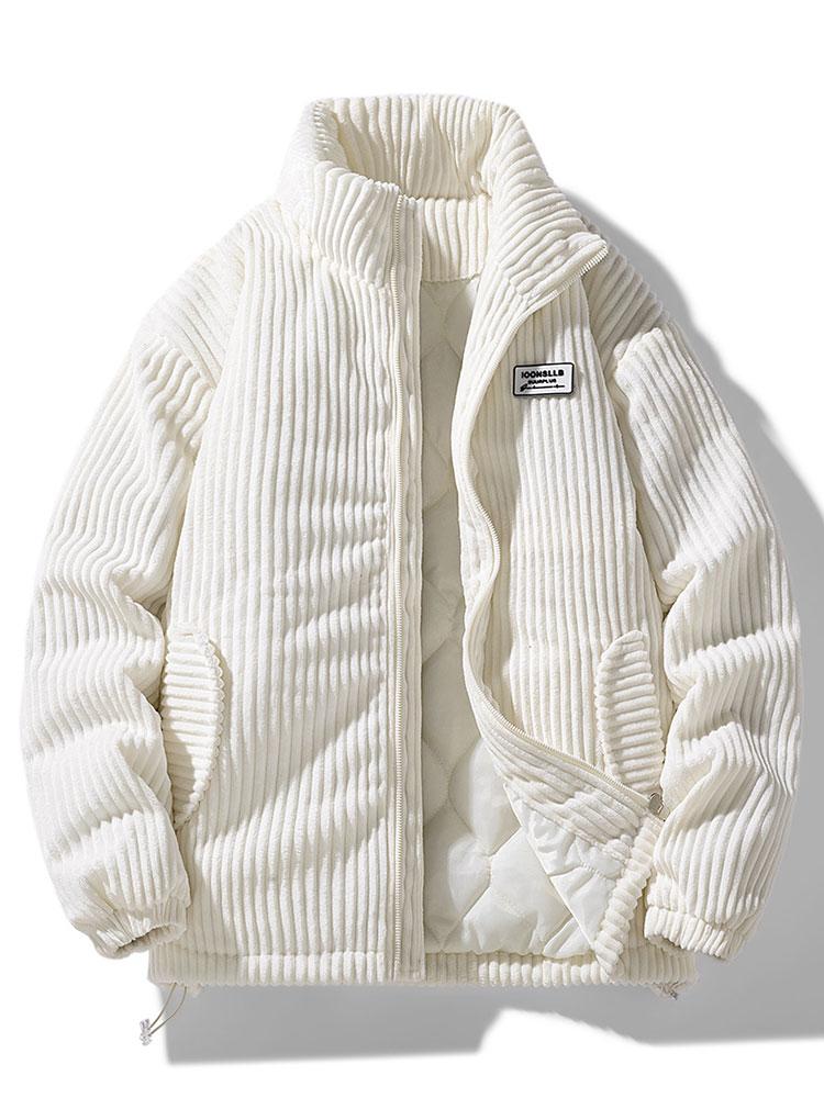 Colombe | Manteau d'hiver chaud en velours côtelé