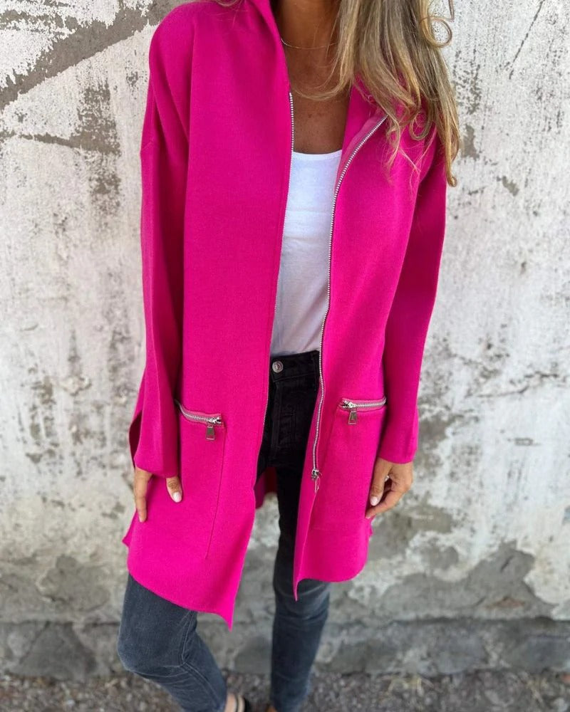 JULI - Long Sleeve Cardigan #VEV34856