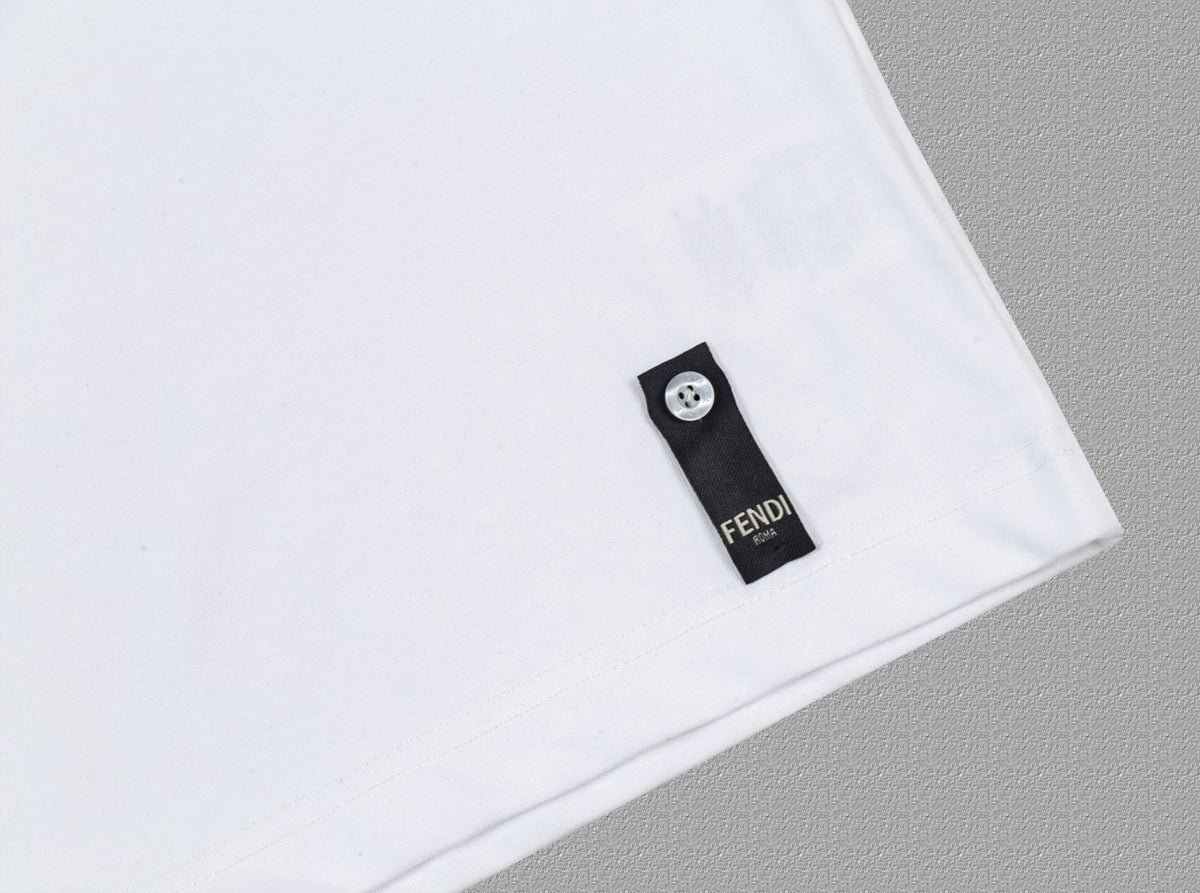 Fendi 2026 Men's Short-Sleeve T-Shirt Cotton 806043