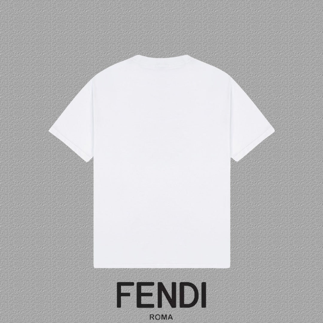 Fendi 2026 Men's Short-Sleeve T-Shirt Cotton 806045